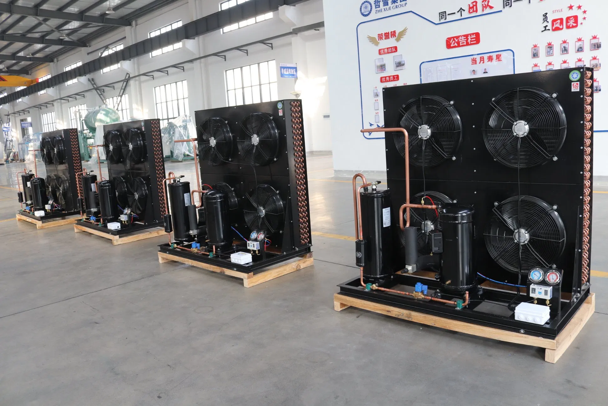 Equipo de refrigeración para congelador de vegetales tipo walk-in con compresor Copeland
