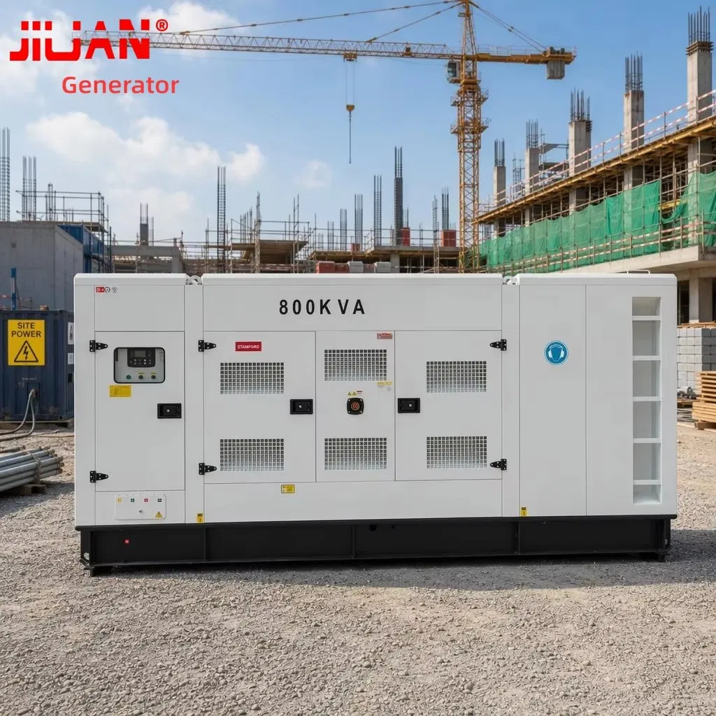 Generador Silencioso Weichai Baudouin de Tres Fases 8m33D800e200 640kw 800kVA 900kVA 1000kVA 1MW para un Sistema Híbrido de Mini Red