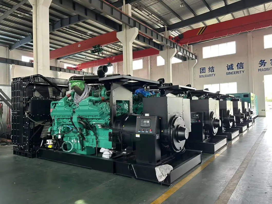 Generador Silencioso Weichai Baudouin de Tres Fases 8m33D800e200 640kw 800kVA 900kVA 1000kVA 1MW para un Sistema Híbrido de Mini Red
