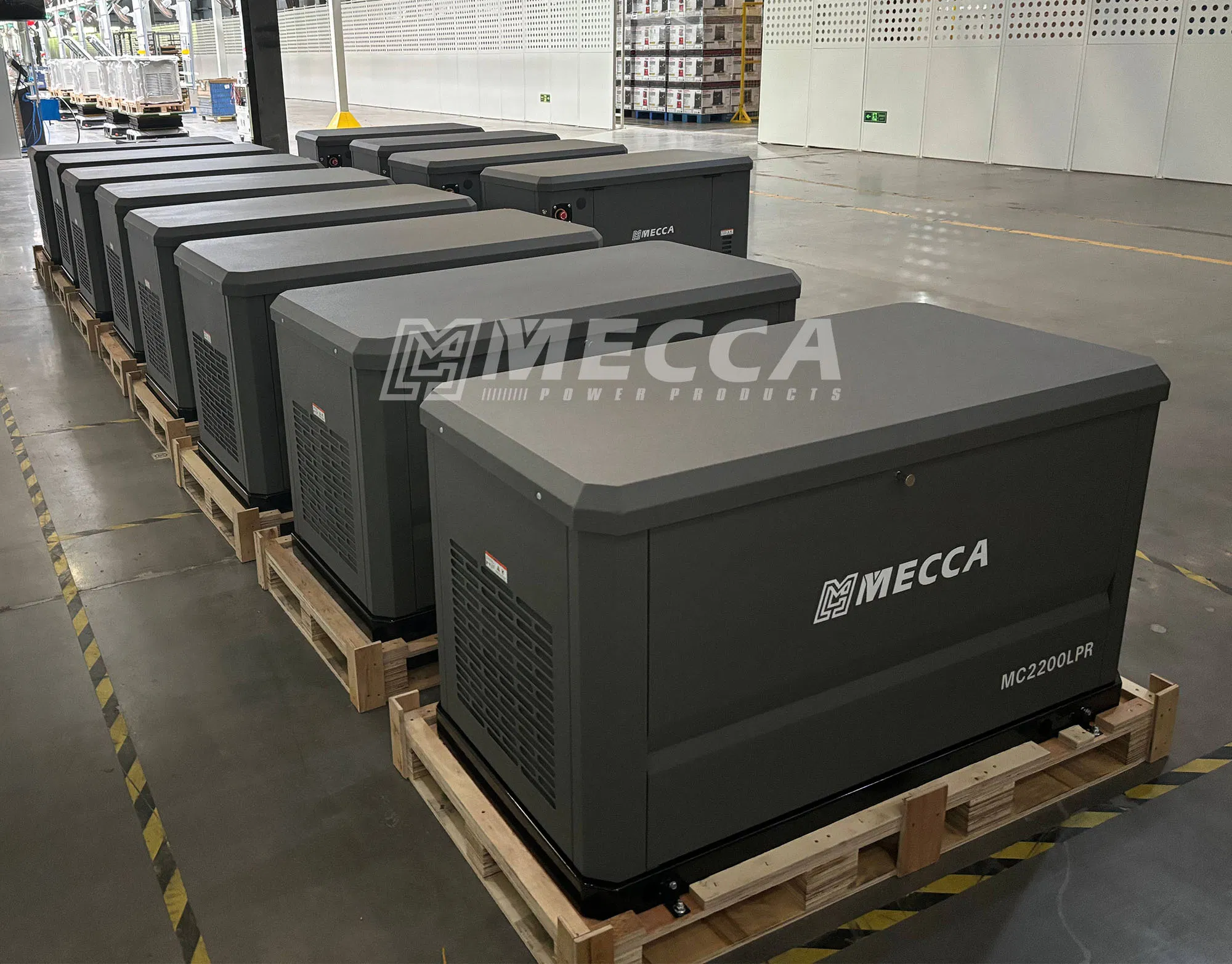 Generador de Doble Combustible de LPG/Ng Trifásico Simple 10kVA 15kVA 20kVA 25kVA para Respaldo en el Hogar