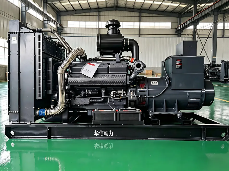 Estructura Simple y Robusta 160-280kw Generador Diesel Abierto para Fácil Reparación en Sitio