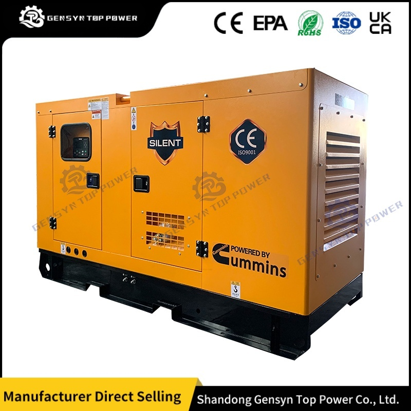 60kVA 100kw Reserva de Poder Urbano Cummins Perkins Weichai Generador Eléctrico Diesel Silencioso