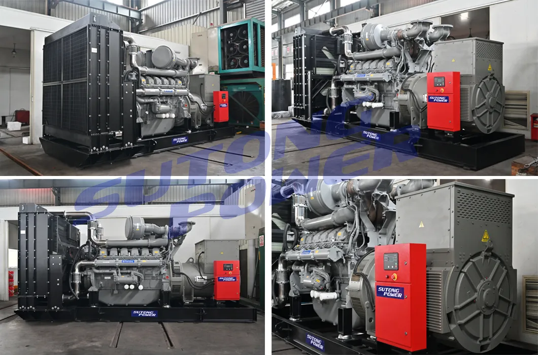 1000kVA Motor Perkins de Potencia Prime Es 1688kVA 1350kw Grupo Generador Diésel