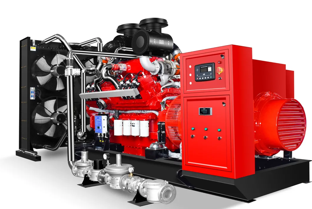 700kw GNL/GNC/GPL/Combustible Dual Madera Biomasa Gas Natural/Biogás Eléctrico/Turbina Hidrógeno/CHP Grupo Generador de Gas