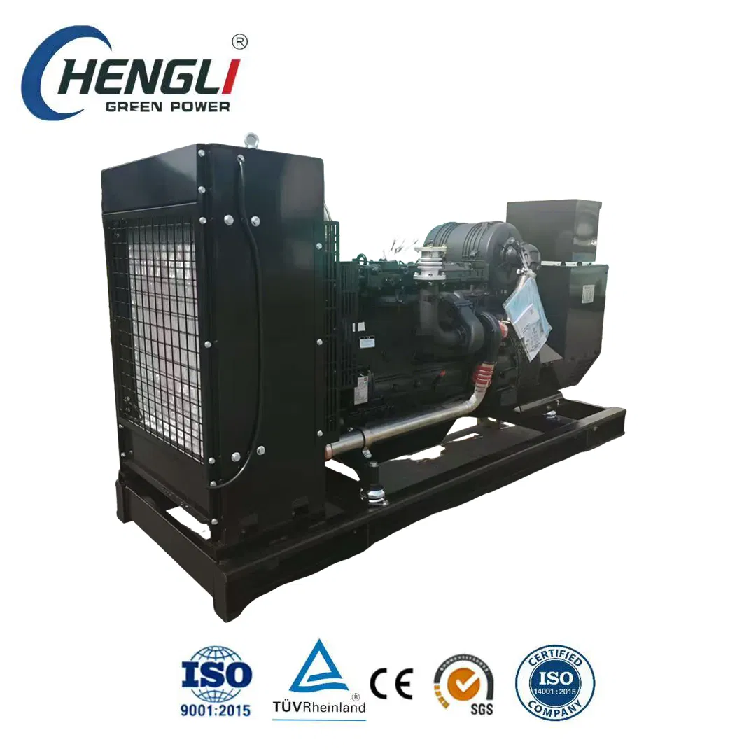 Generador Diesel de Tipo Abierto Hengli 200kVA Certificado ISO CE Generador Industrial de Potencia de Respaldo