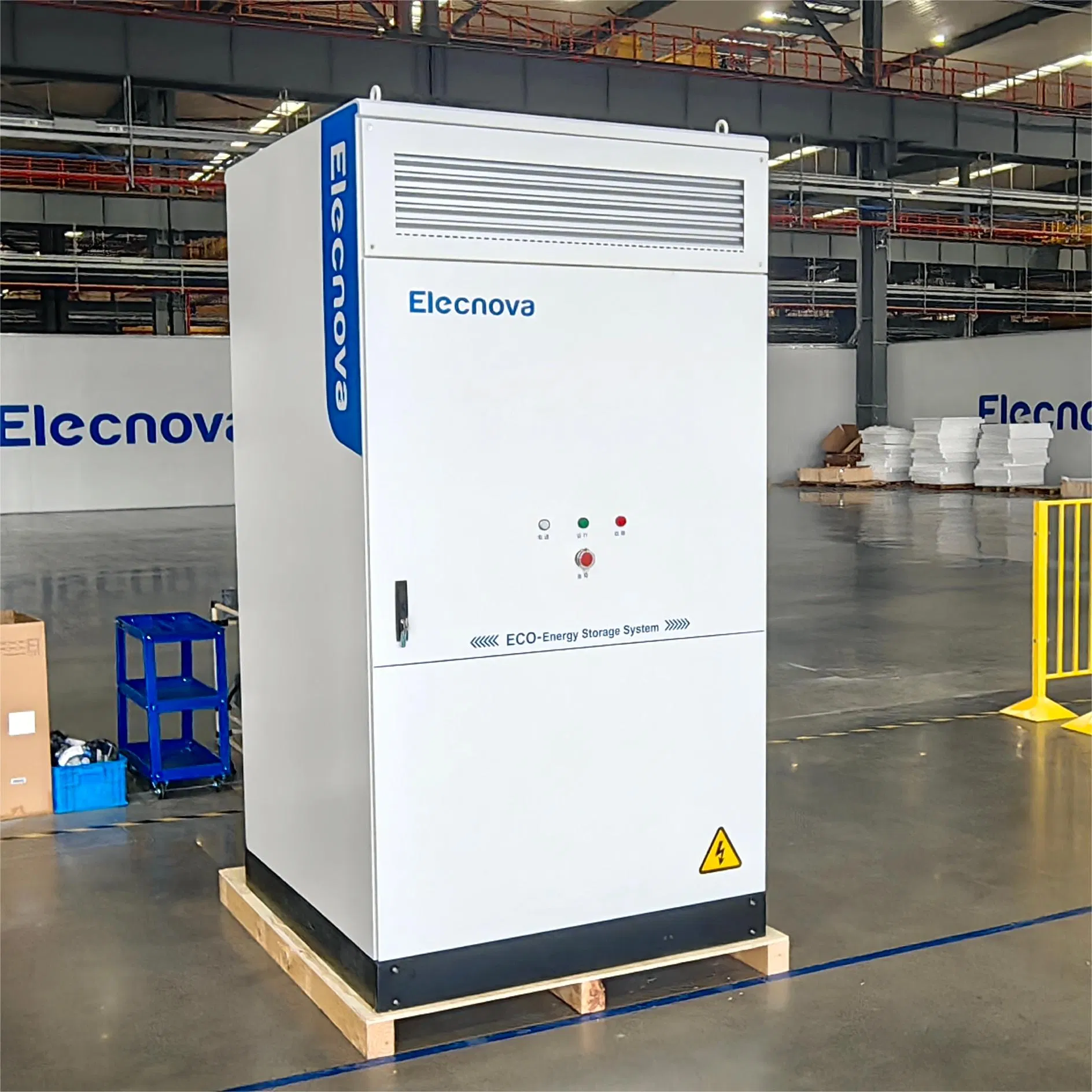Elecnova LiFePO4 Solar PV 215kwh Sistemas de Almacenamiento de Energía de Batería de Respaldo de Generador de Aire de Litio Comercial Industrial