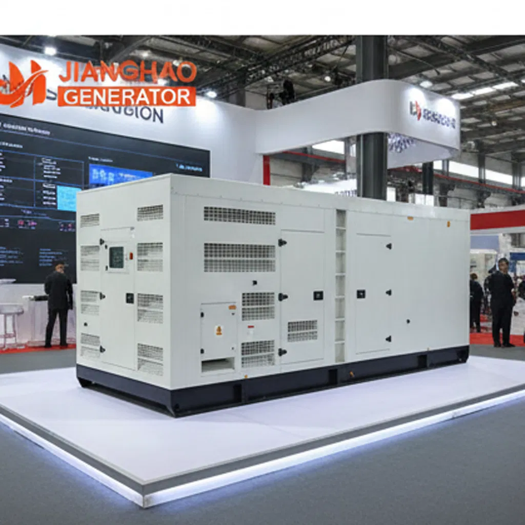 Generador diésel de gran potencia 800kw de estructura abierta Weichai Baudouin 1000kVA en venta