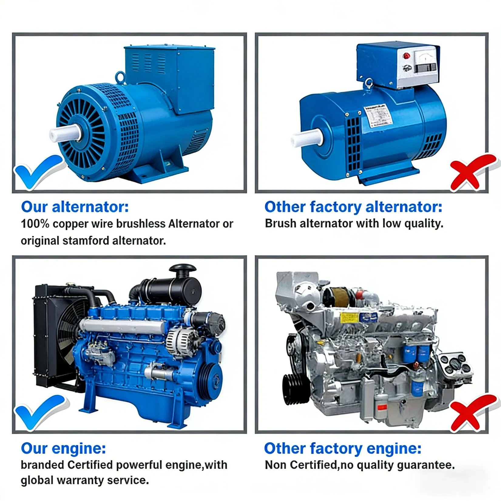 Generador Diesel Móvil Remolcable 50kVA 100kVA 400V 60Hz Generador Trifásico Montado en Ruedas para Suministro de Energía Temporal en Áreas Remotas