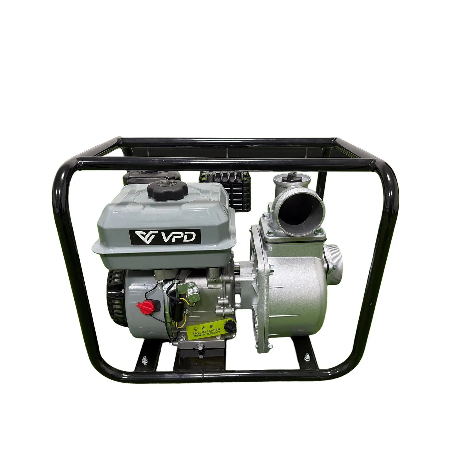 6.5HP Motor 3 Pulgadas Gasolina Alta Presión Bomba de Riego Agrícola Portátil de Petróleo Bomba Eléctrica Diésel Bomba de Agua para Jardín Riego de Granja