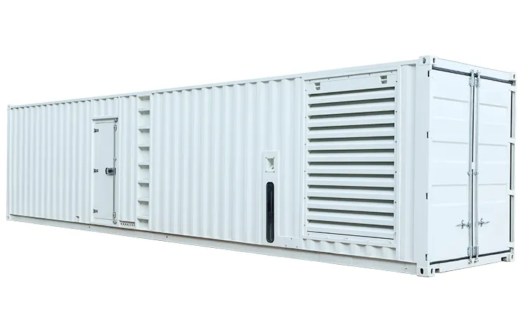 1600kw Generador de Biogás Natural Biomasa/LPG/Propano Silencioso de Alta Potencia Contenedor de Doble Combustible Aguas Residuales Coke Syngas Gas de Madera Fabricante para Escuela, Edificio de Oficinas