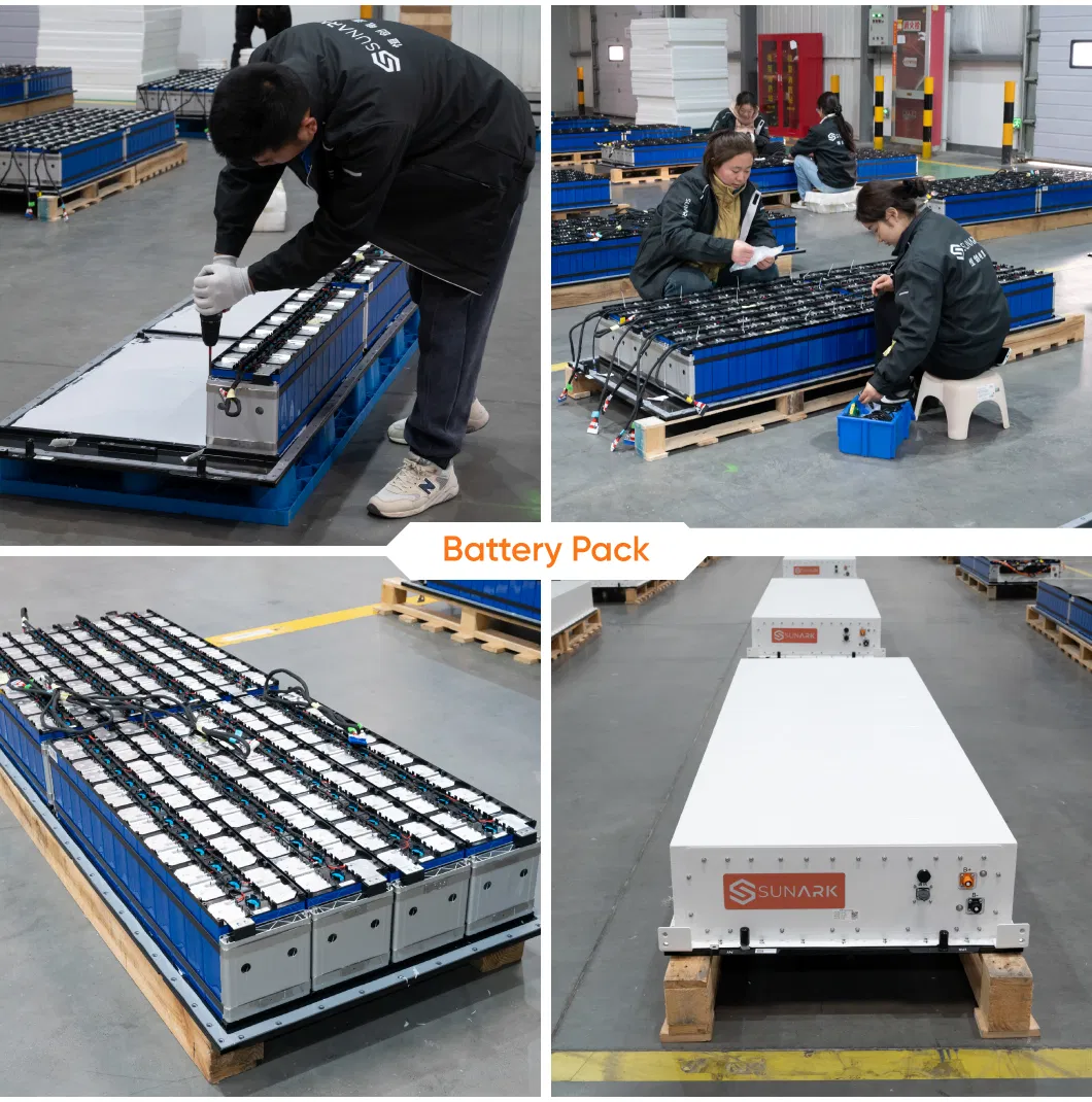 Línea de producción automatizada de BESS