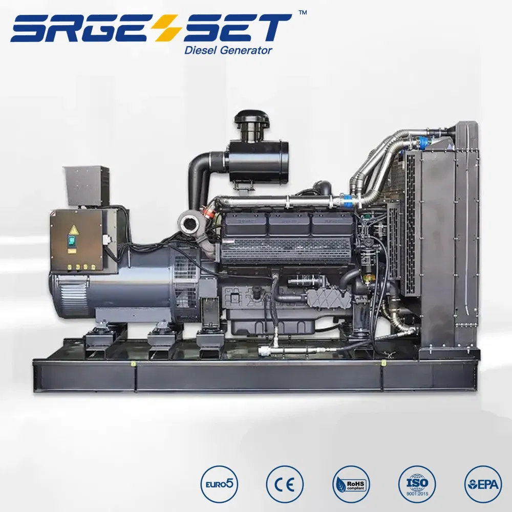 150kw-1500kw Generador de motor diésel de tipo marco abierto fabricante OEM