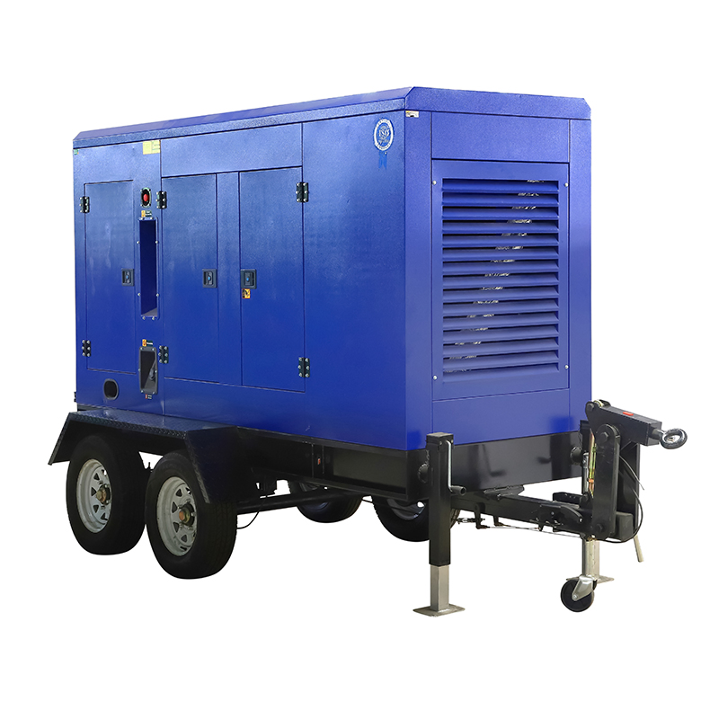 Weifang 10kVA-500kVA Generador portátil remolcable Generac con ruedas / Generador con ruedas diésel