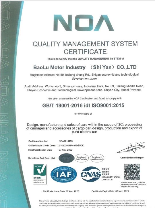 Certificaciones