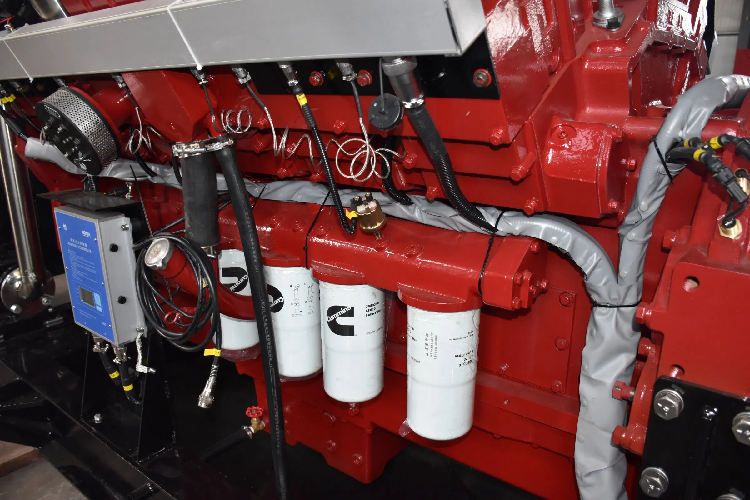 --700kw 875kVA Biogás natural Biomasa/LPG/CNG/Propano Metano Hidrógeno Planta de energía de combustible dual Aguas residuales Coke Gas de síntesis Generador de energía eléctrica Genset de gas