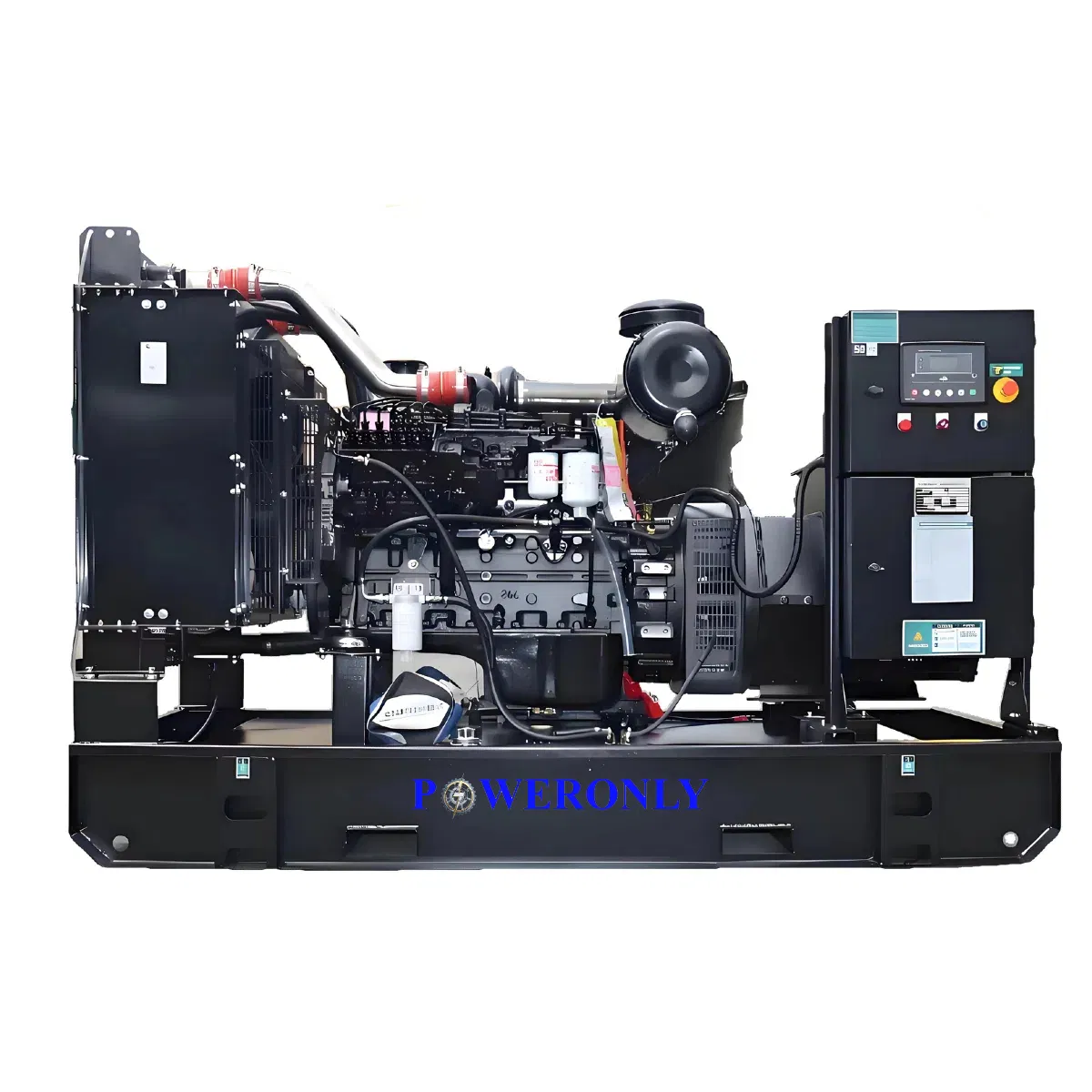 Generador Eléctrico Diésel Estacionario de Marco Abierto de Potencia Continua de Potencia Prima 275kVA