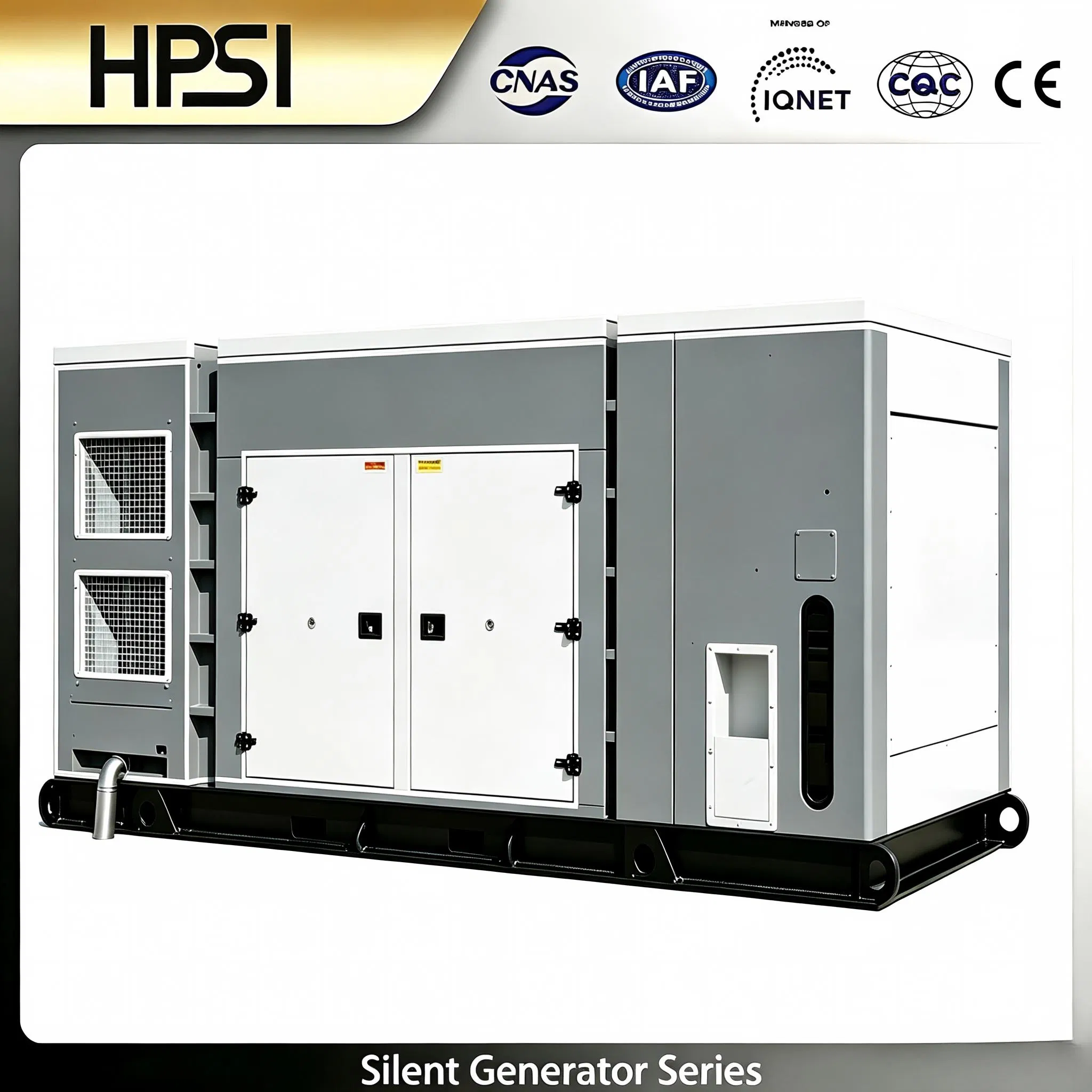 Estructura Simple y Robusta 160-280kw Generador Diesel Abierto para Fácil Reparación en Sitio