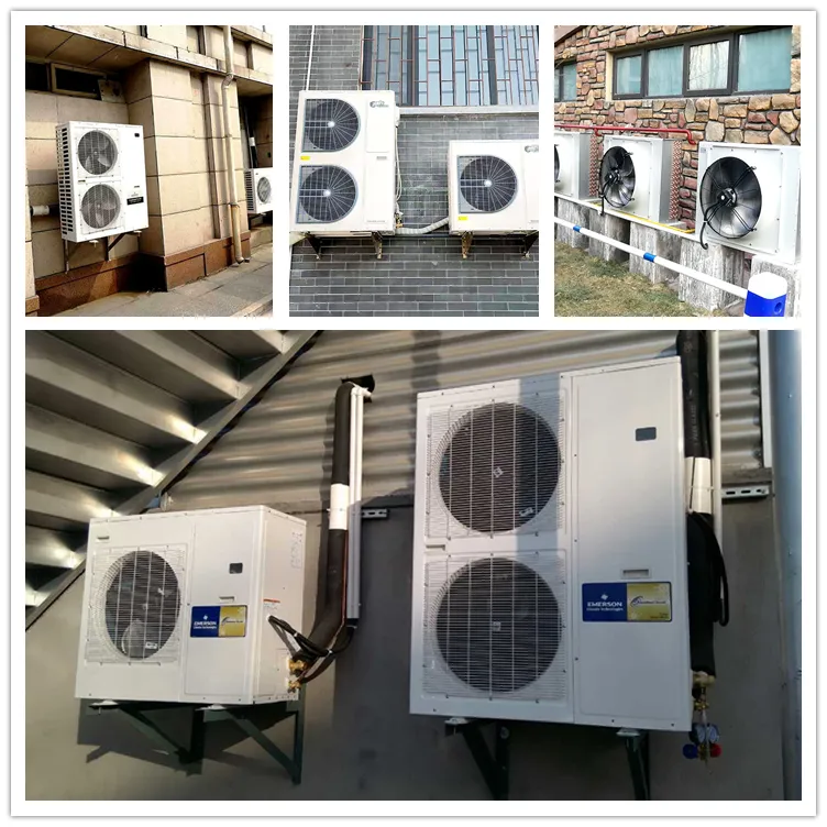 Unidad de condensación de sala fría, unidad exterior, equipo de refrigeración