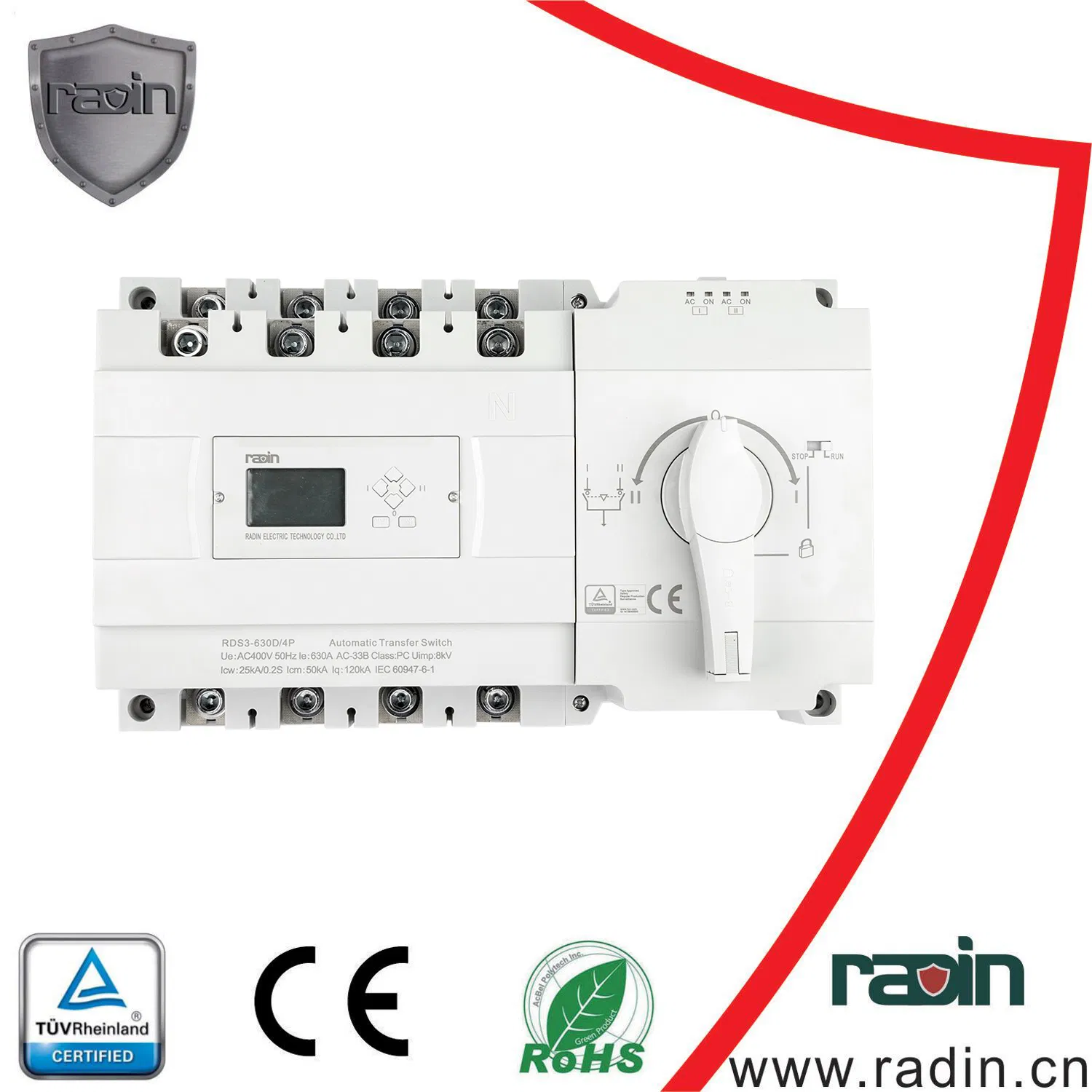 Generador Inteligente Patente Interruptor de Transferencia Automática