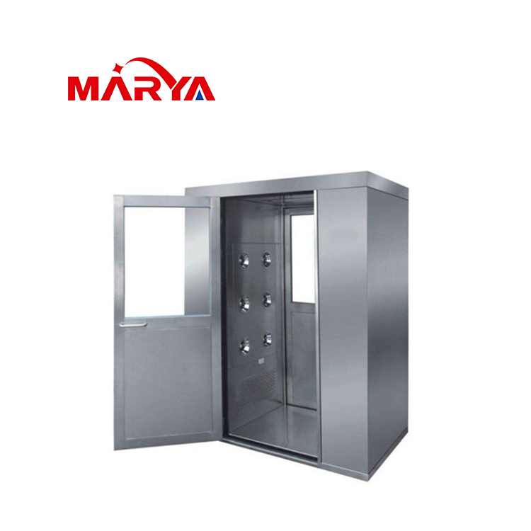 Marya Ducha de Aire por Inducción Automática Equipamiento Especial de Purificación de Aire para Sala Limpia Carcasa de Acero Inoxidable Ahorro de Energía y Diseño de Bajo Ruido