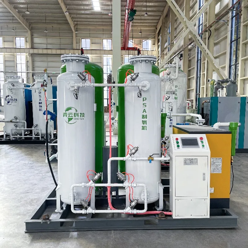 Generador de Oxígeno de Alta Pureza 20nm3 por Hora Aparato Generador de Oxígeno Psa para Industrial