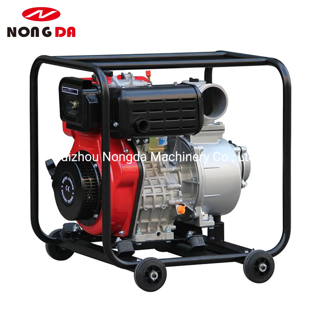 Bomba de agua diésel para riego agrícola Kipor Tipo Dp20 Dp30 Dp40 Dp60 2 3 4 6 pulgadas