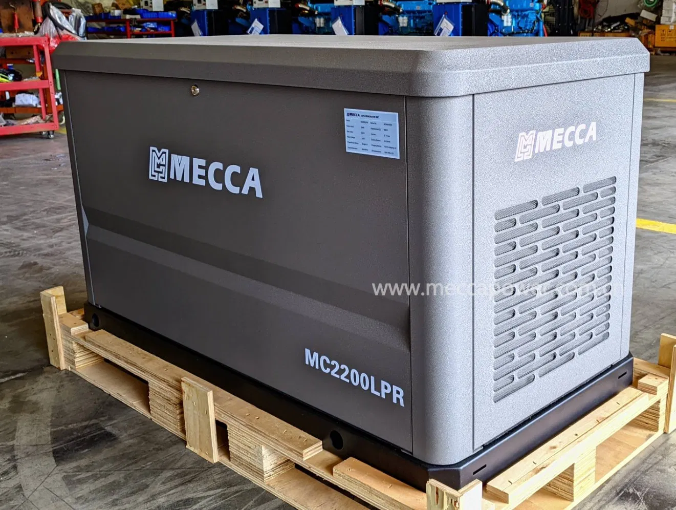 Generador de Doble Combustible de LPG/Ng Trifásico Simple 10kVA 15kVA 20kVA 25kVA para Respaldo en el Hogar