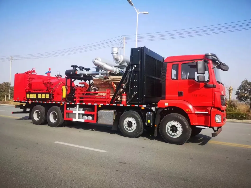 Unidad de bombeo de fracturación fabricada en China a bajo precio