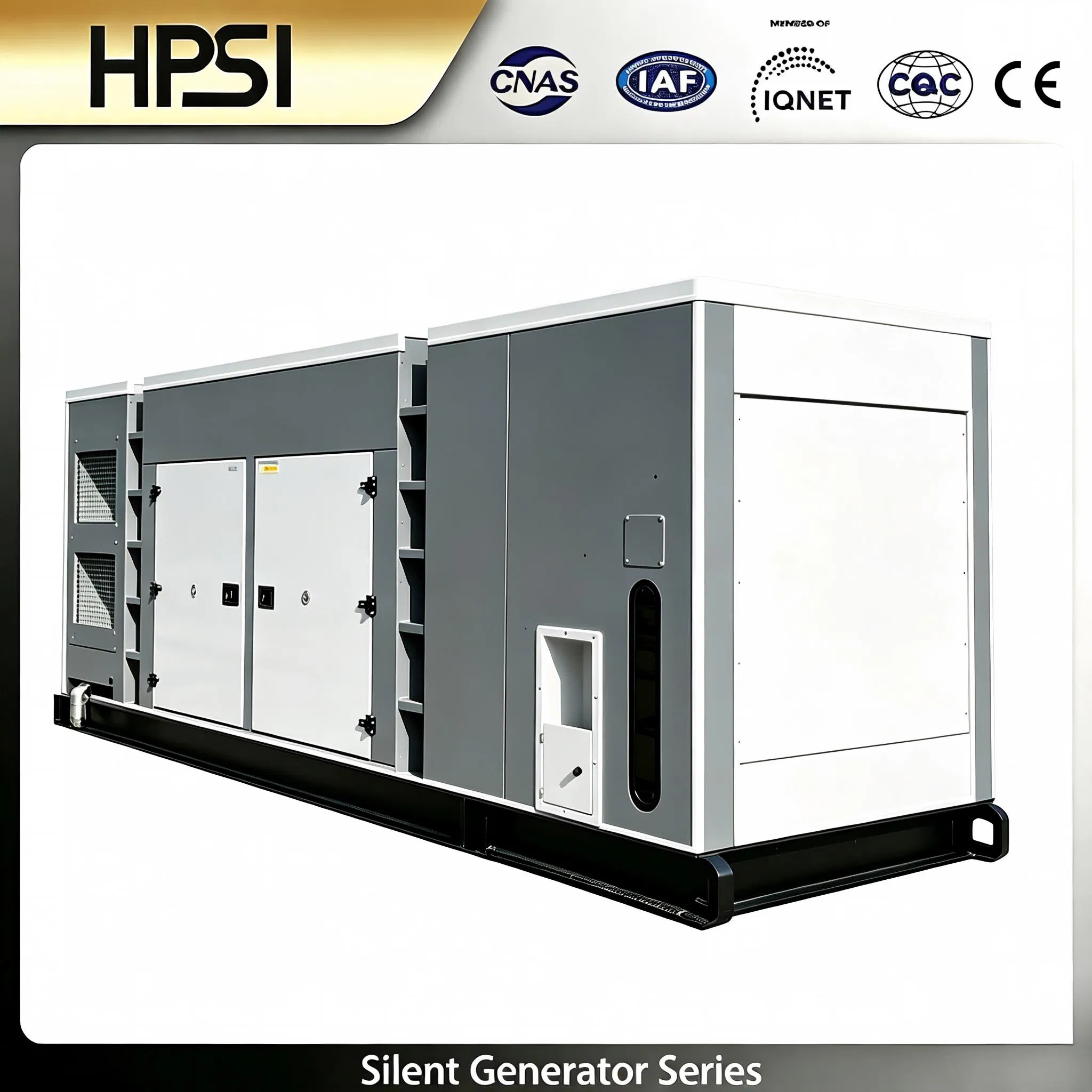 Estructura Simple y Robusta 160-280kw Generador Diesel Abierto para Fácil Reparación en Sitio