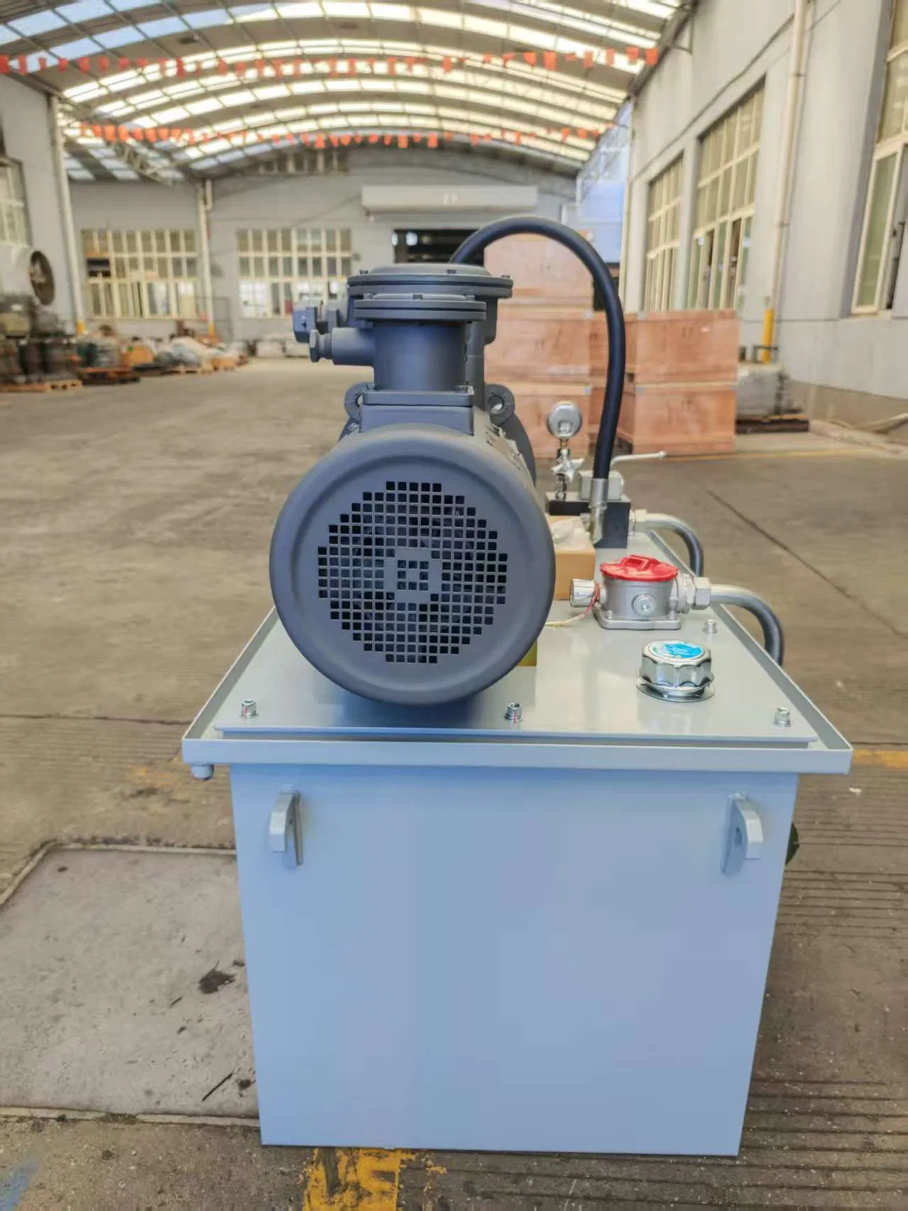 Unidad de Potencia Industrial Personalizada de Bomba de Aceite de Alta Presión Sistema de Estación Hidráulica Ensamblaje