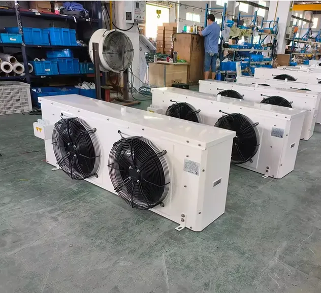 Equipo de refrigeración de alta elevación con separador de aceite para cámaras frías de larga tubería