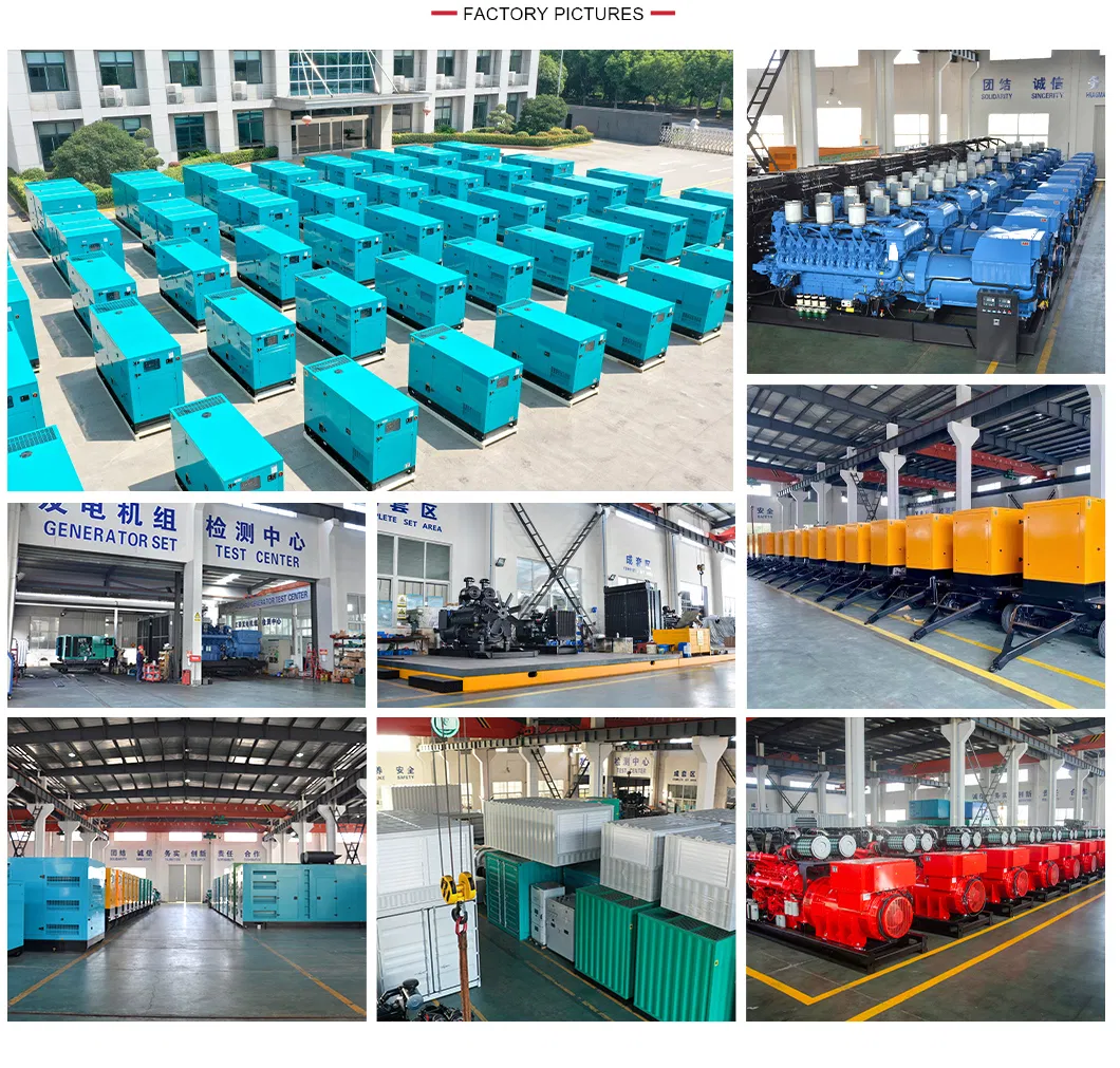 Generador diésel de gran potencia 800kw de estructura abierta Weichai Baudouin 1000kVA en venta