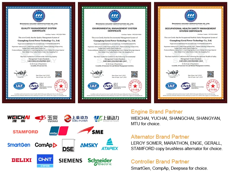 Grupo Electrógeno silencioso de remolque diésel remolcable