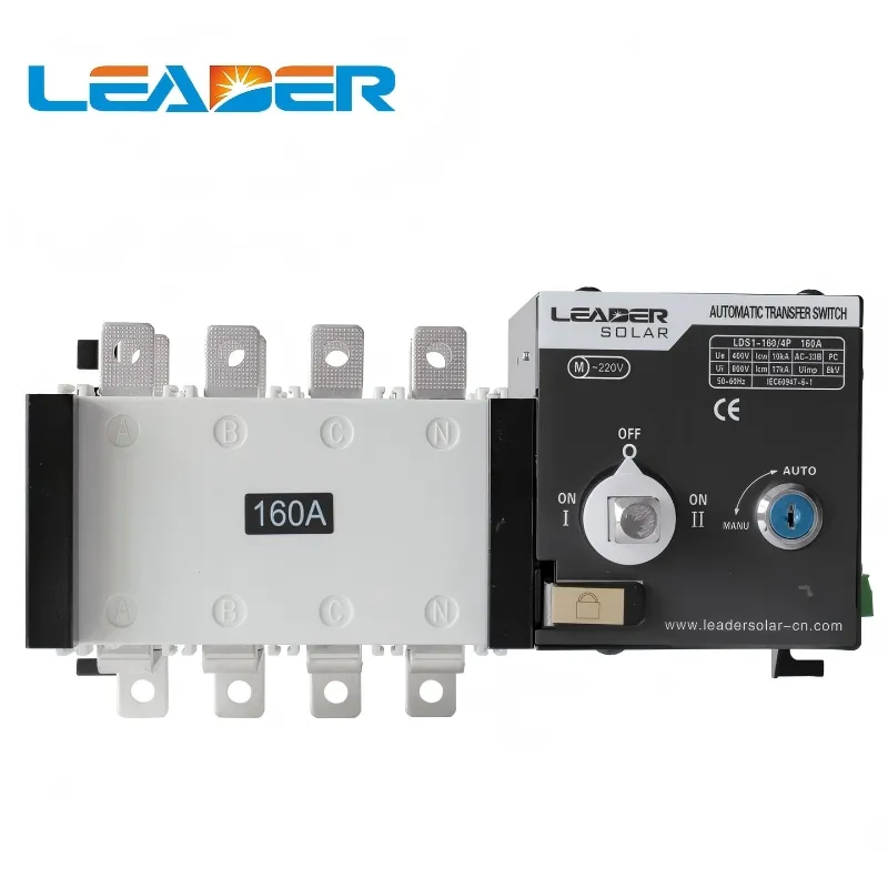 4p ATS 630A Interruptor de Transferencia Automático - Vista 2
