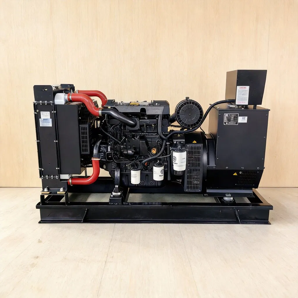 100kVA Generador de energía diésel con motor de generador de marco abierto