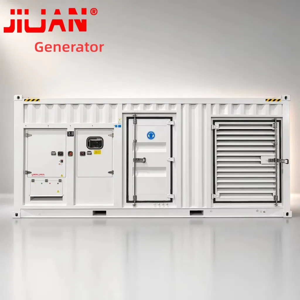 Containerized Generator 1500kVA 1200kw Commins Standby Industrial Backup Power 3phase Soundproof Genset for Construction Site
