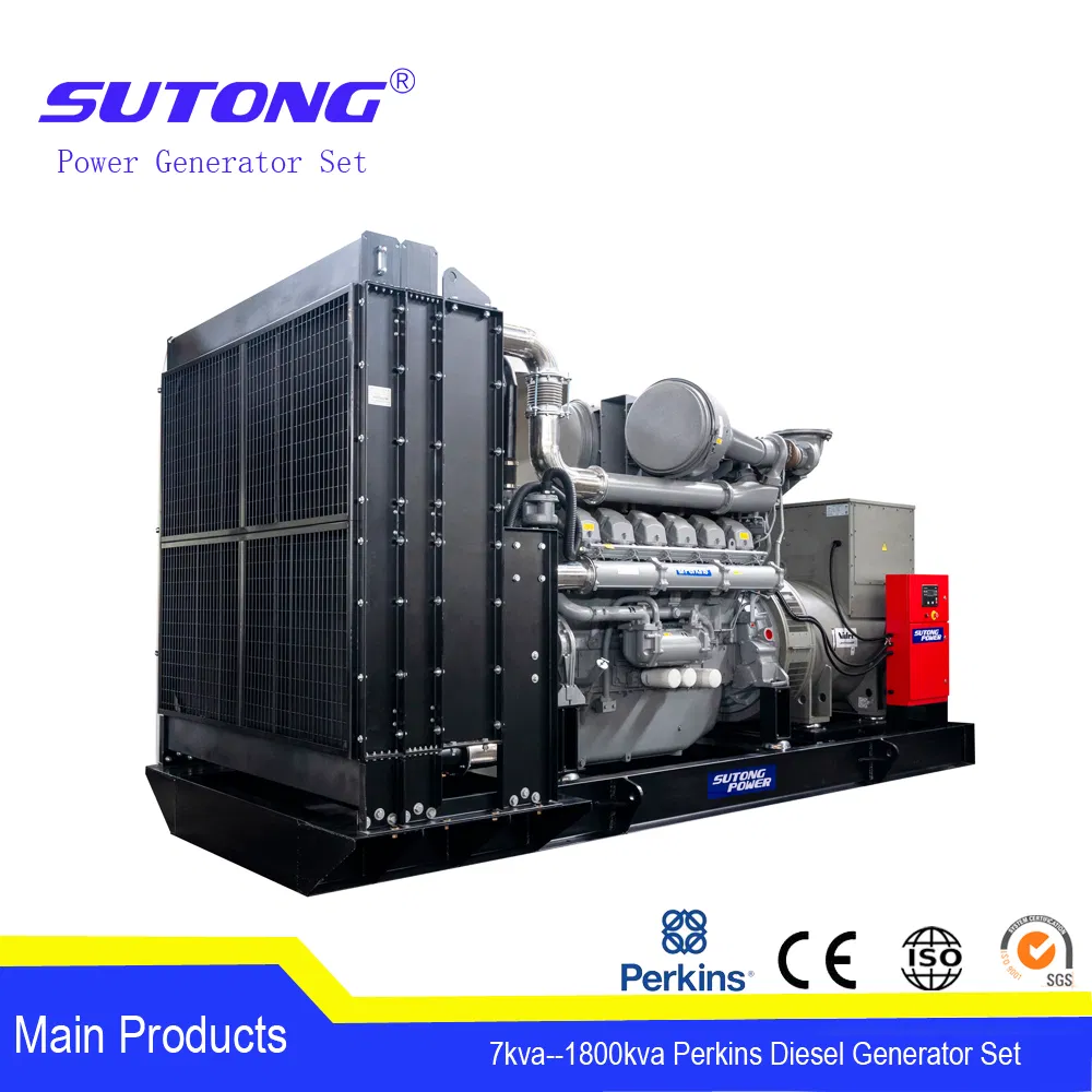 1000kVA Motor Perkins de Potencia Prime Es 1688kVA 1350kw Grupo Generador Diésel