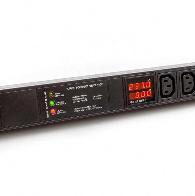 Unidad de Distribución de Energía de Alto Rendimiento IEC C13 C19 con 32A Protección