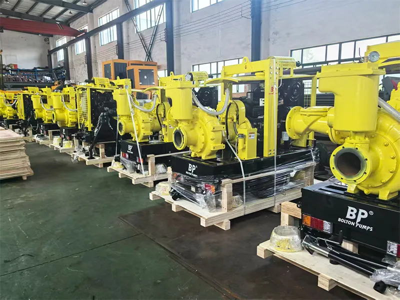 Bomba agrícola móvil diésel de alta capacidad 6 pulgadas para riego de granjas, bomba centrífuga de desagüe