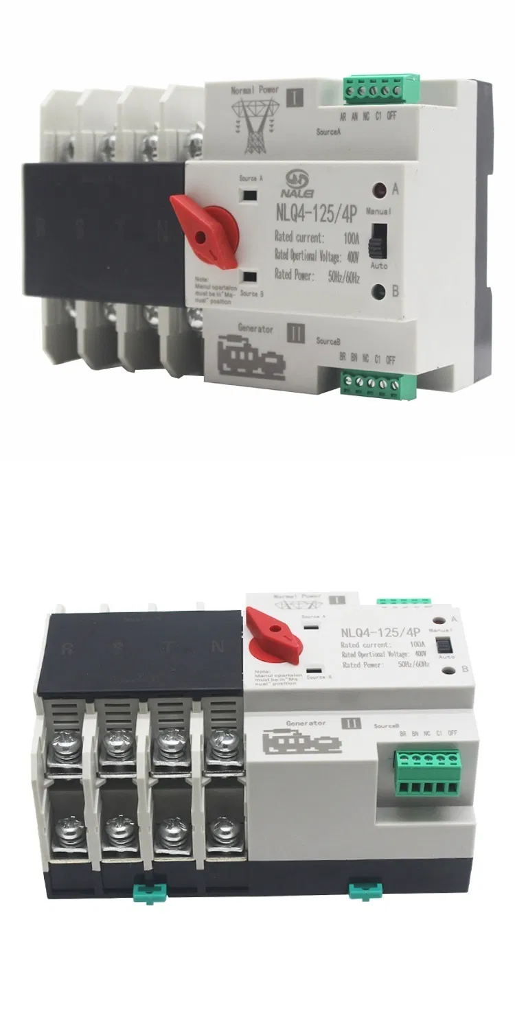 ATS160A 4p Interruptor de Transferencia Automática