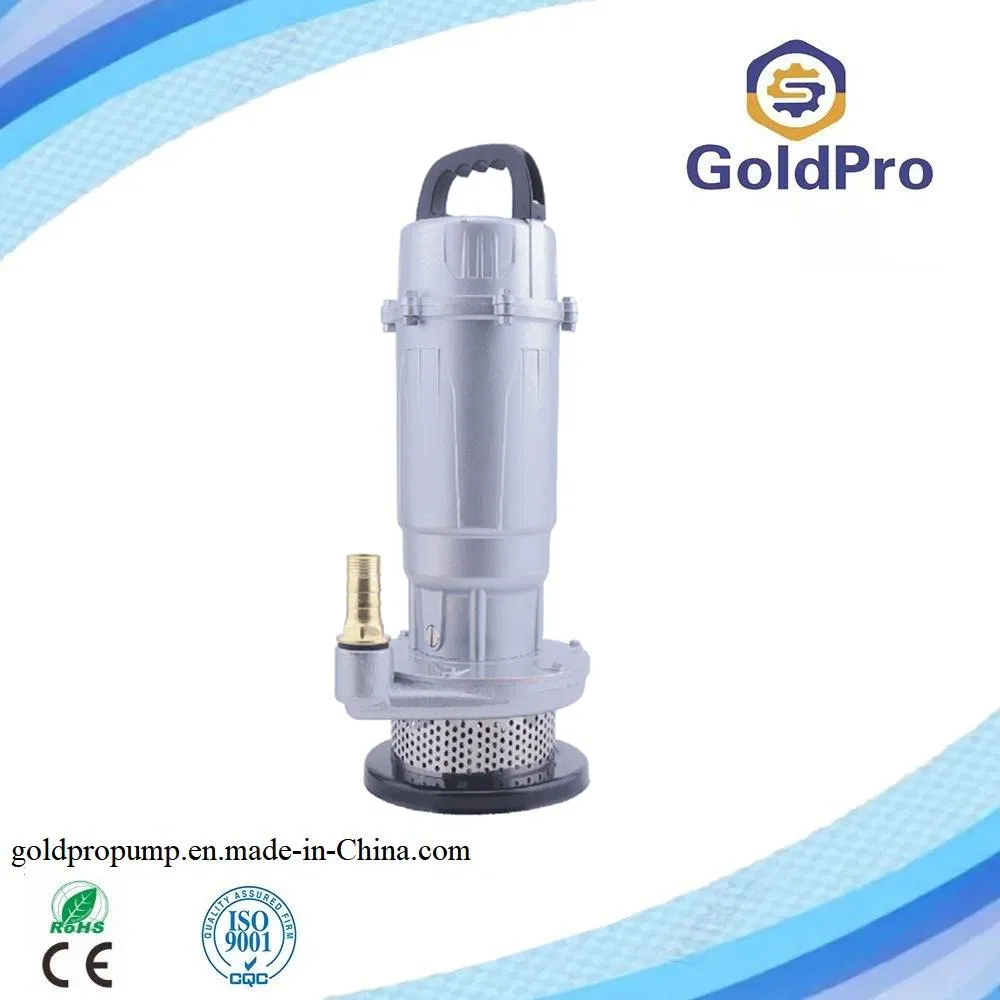 Interruptor de flotación de acero inoxidable CE chino Qdx 1HP Bomba de agua sumergible centrífuga eléctrica de pozo profundo para riego agrícola, bomba de agua limpia y de aguas residuales