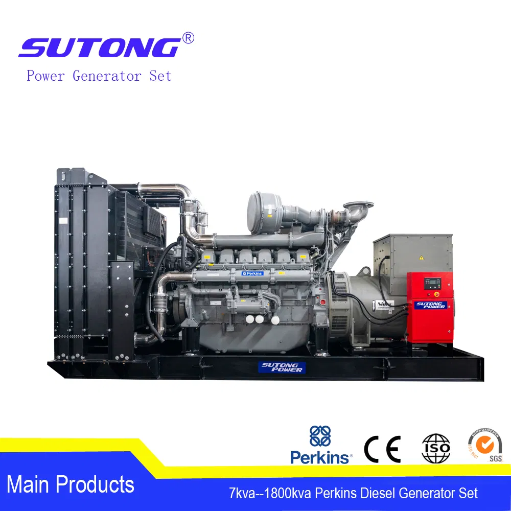 1000kVA Motor Perkins de Potencia Prime Es 1688kVA 1350kw Grupo Generador Diésel