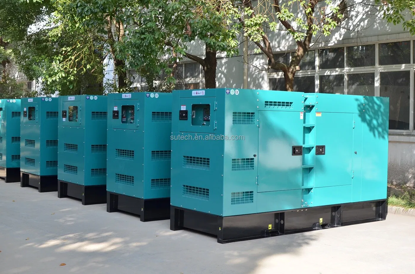 Generador diésel móvil de alto rendimiento Generac con remolque remolcable