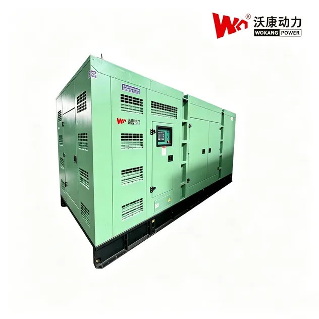 Generador Diesel Canopy Silencioso Assembly 50kw - Elevación Frontal