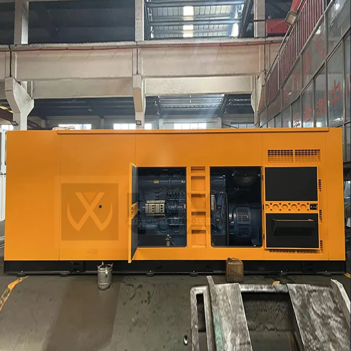 Generador Diesel Industrial, a Prueba de Polvo y Anticorrosión, Potencia Principal 220kw 380kw Grupo Generador para el Mercado de Medio Oriente 50Hz Monofásico