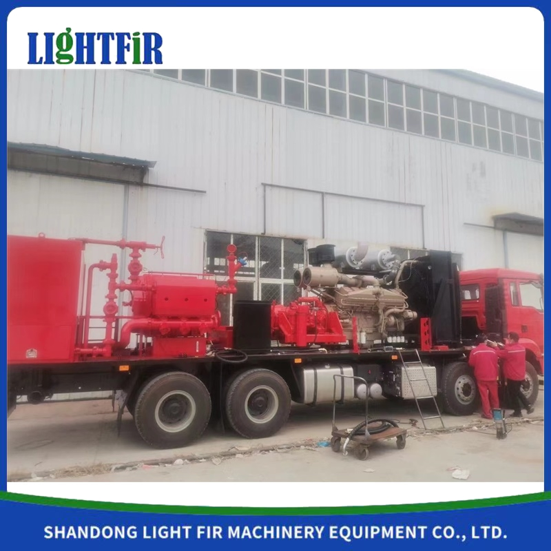 Unidad de bombeo de fracturación fabricada en China a bajo precio