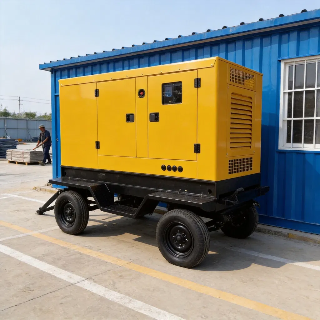 Generador Diesel Silencioso Móvil Contenerizado 20kVA-300kVA