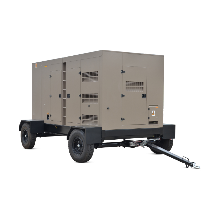 Remolque de Estación de Energía Móvil Remolcable Tipo 120kw Generador Conjunto de Generador Portátil Motor Cummins 150kVA