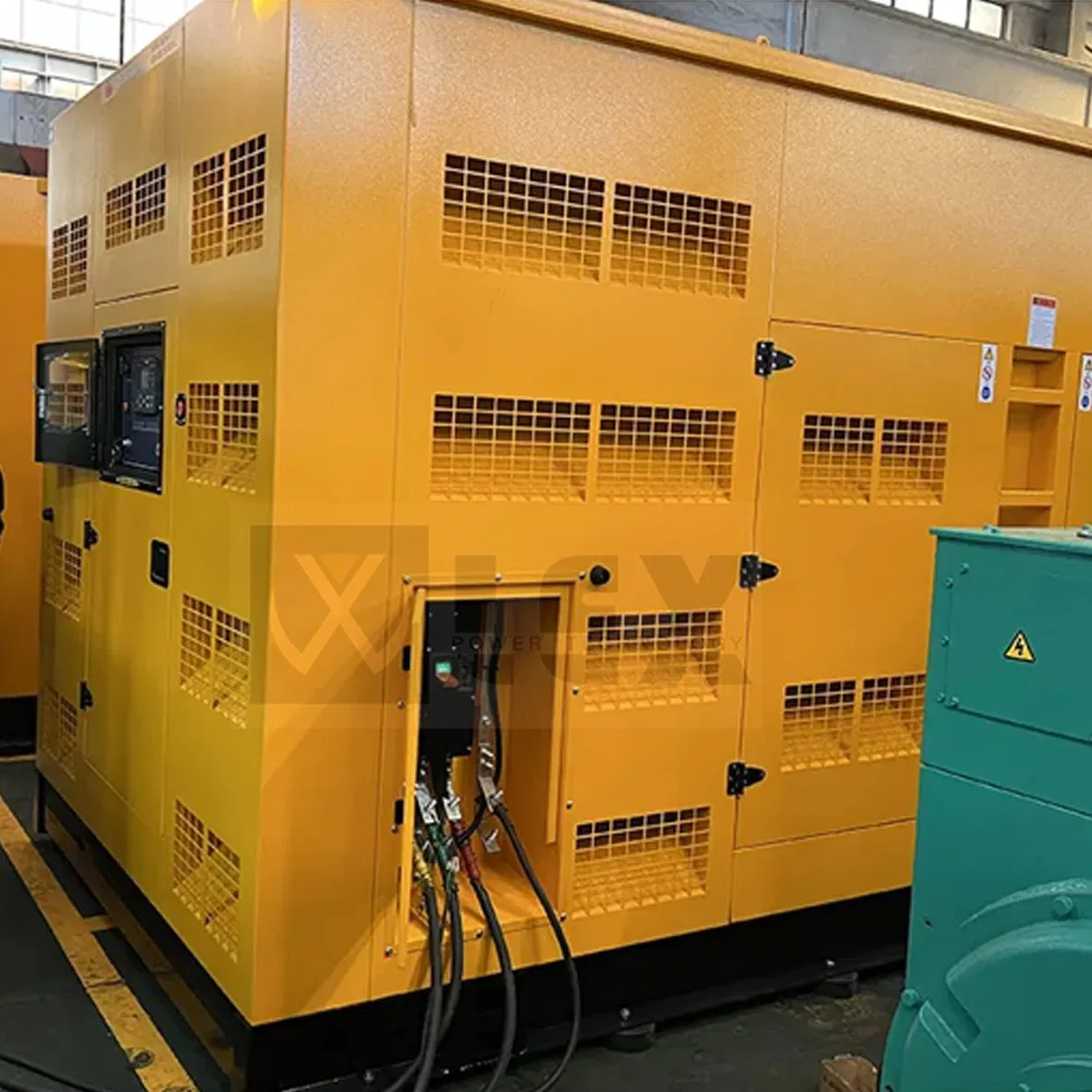 Generador Diesel Industrial, a Prueba de Polvo y Anticorrosión, Potencia Principal 220kw 380kw Grupo Generador para el Mercado de Medio Oriente 50Hz Monofásico