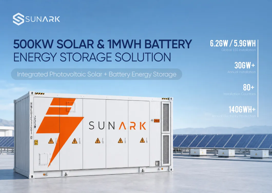 Contenedor de Grado Comercial Bess 500kw 1mwh con Módulos Todo en Uno LiFePO4 para Sistema de Respaldo de Energía en Fábricas Industriales